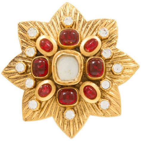 chanel gripoix brooch maltese|Chanel Gripoix .